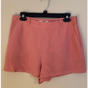 BB Dakota High Waisted Pink Shorts